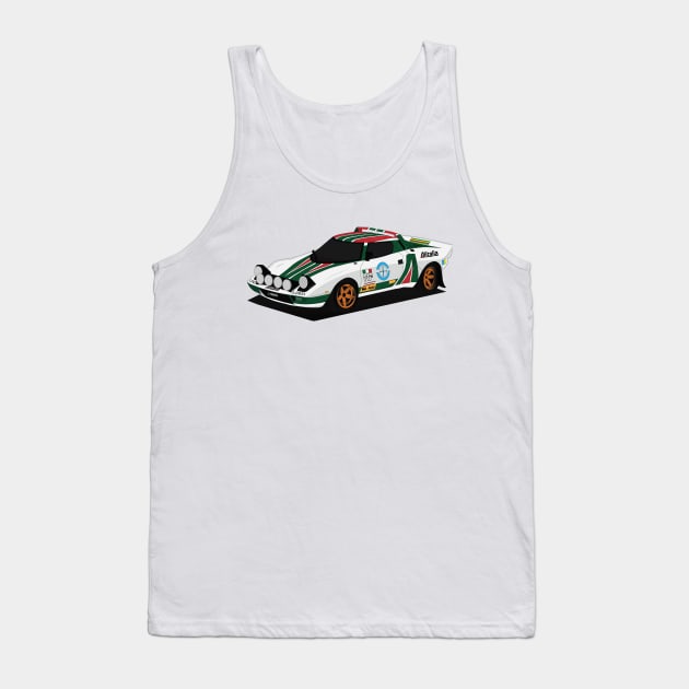 Lancia 037 Group B Tank Top by kindacoolbutnotreally